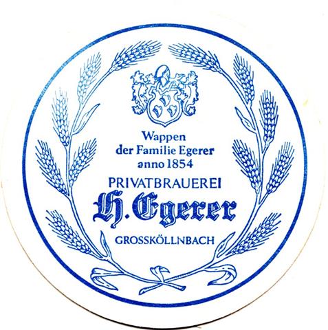 pilsting dgf-by egerer egerer rund 1a (215-wappen der familie-blau)
